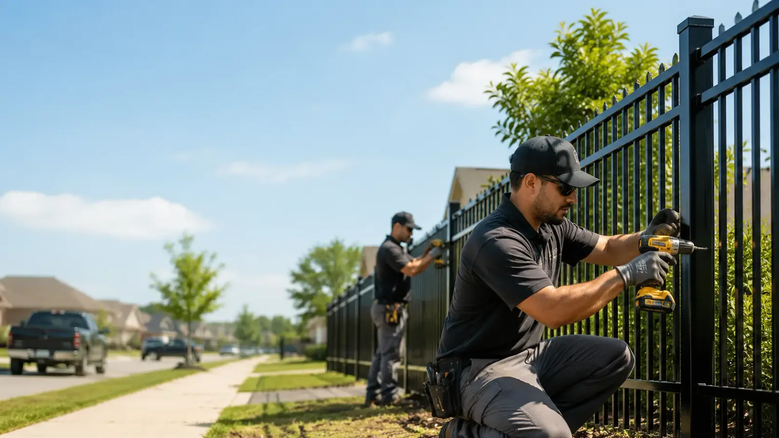 Metal Fence Installation in Mount Aetna, PA
